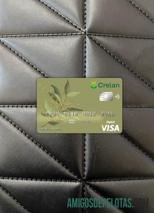 Cartão Visa do Banco Crelan da Bélgica Photolook Front baixar para verificação
